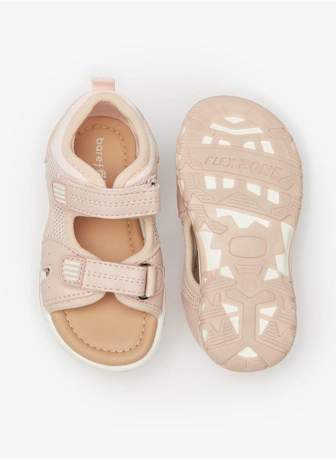 Girls Textured Strap Sandals with Hook and Loop Closure - pzsku/Z82CF02E8F4A51AEB06C6Z/45/_/1733748720/70a1c385-84cc-40ec-a936-d042bf61d29d