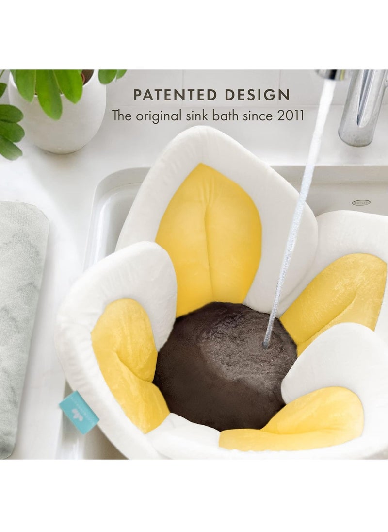 Generic - Baby Bath Pad Comfort Flower Bathtub Mat Sink Bathtub The Original Washer Safe Flower Seat for Newborns - Image 1