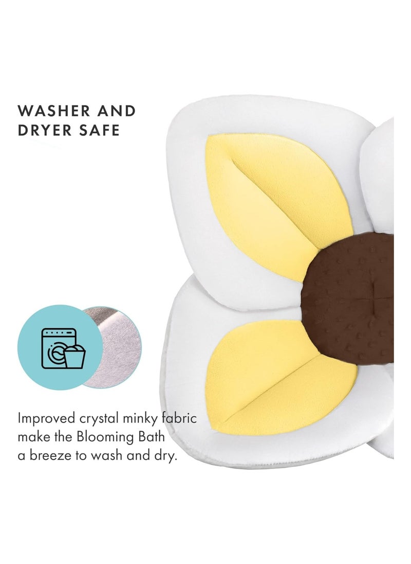 Generic - Baby Bath Pad Comfort Flower Bathtub Mat Sink Bathtub The Original Washer Safe Flower Seat for Newborns - Image 1