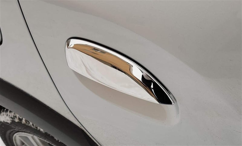 QASULER Chrome Plated Door Handle Covers for Renault - Image 3