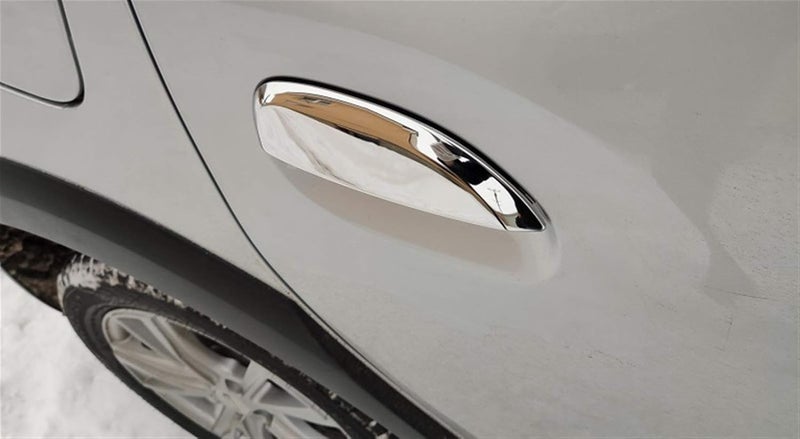 QASULER Chrome Plated Door Handle Covers for Renault - Image 4