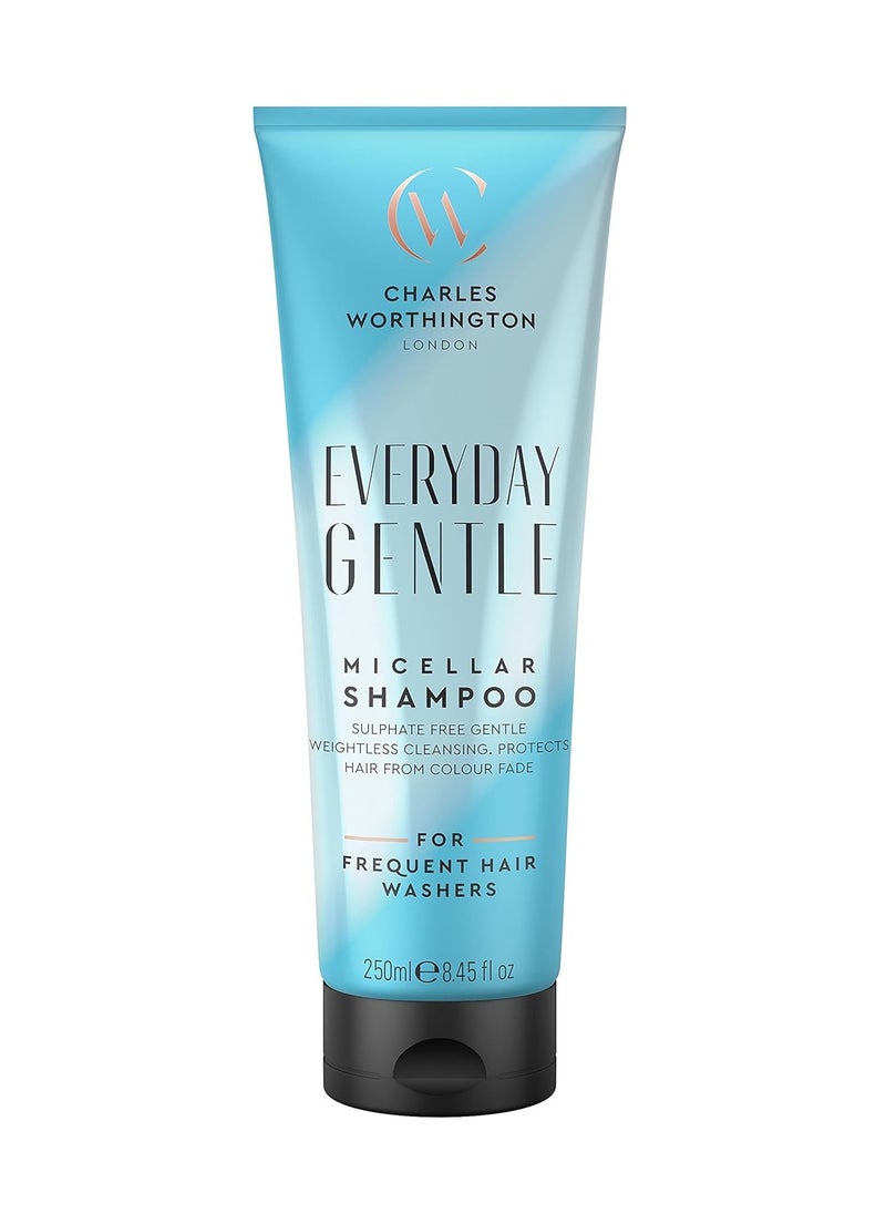 CHARLES WORTHINGTON Everyday Gentle Micellar Shampoo Nourish and Protect Salon Shampoo for Everyday Use 250 ml  - Image 1