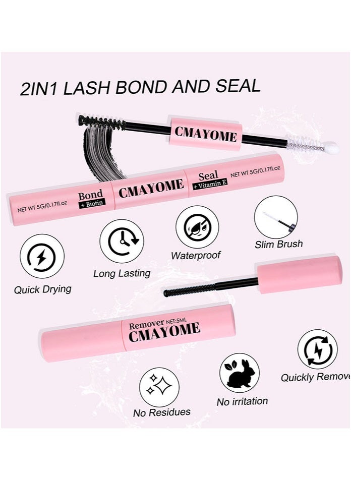 Best-Selling New Family Pack Of False Eyelashes - Large Capacity Single Cluster False Lower Lashes - Natural Segmented False Eyelashes Book (Including Black 4-Piece Auxiliary Tools) - Image 4