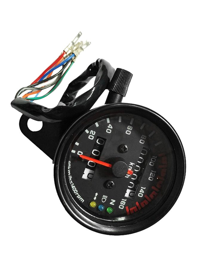 OUTAD Dual Speed Speedometer Odometer Gauge With LCD Indicator - Image 1