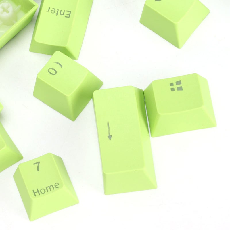 Green Ergonomic PBT Keycaps 108 Key Set Wear Resistant Durable For Mechanical Gaming Keyboard - Image 3