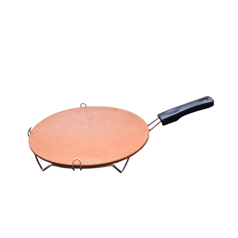 R.V. CRAFTS RV CRAFTS Mitti Cool Desi Tawa with Stand - Image 2