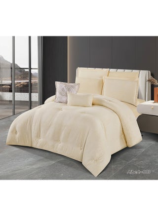 Horse Comforter Set With Soft Silky Jacquard Fabric And A Modern And Distinctive Pattern That Satisfies All Tastes 8 Pieces King Size - pzsku/Z82CF9CEED671AD2C0797Z/45/_/1719920032/793fe743-6ac2-4685-a072-e2eabf92b0be