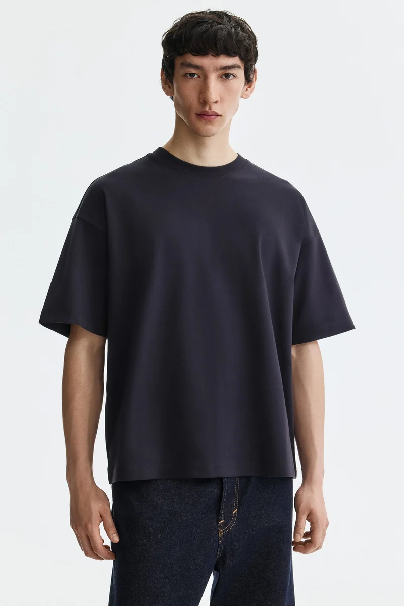 H&M  Oversized Fit T-shirt for Men | Best Price UAE