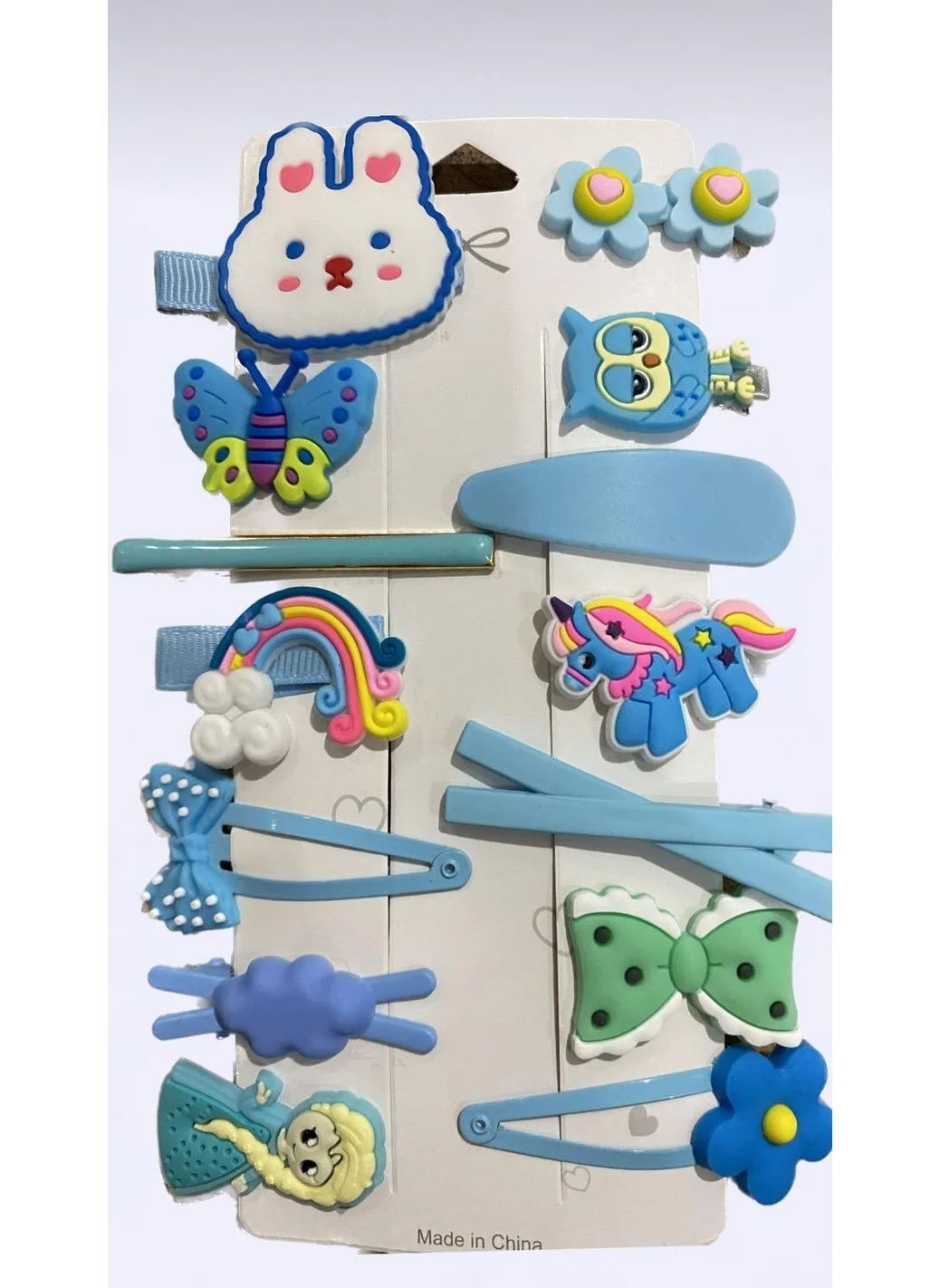 Uras Desing Buckle (14 Piece Princess Buckle Set with Character Figures)