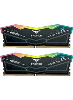 TEAMGROUP T-Force Delta RGB DDR5 32GB Kit (2x16GB) 6000MHz (PC5-48000) CL40 Desktop Memory Module Ram (Black)