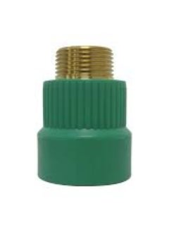 KNP Male Socket PPR Pipe Fitting (20MM X 1/2 Inch) is a specialized component used to connect Polypropylene Random Copolymer (PPR) pipes with a threaded system.