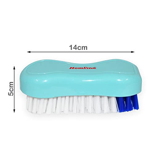Homfine Cleaning Series Cloth Brush | Laundry Brush Flexible Bristles for Cloth Washing, Multipurpose Cleaning (1U, Aqua Green) - Image 2
