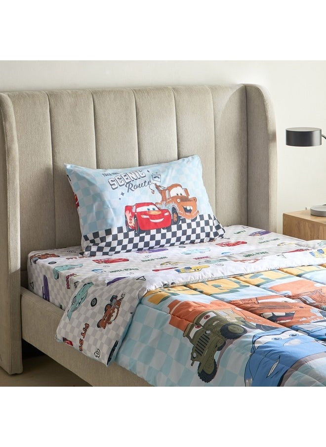 Home Box Cars 2-Pieces Radiator Springs Twin Comforter Set 220 x 160 cm  - Image 2