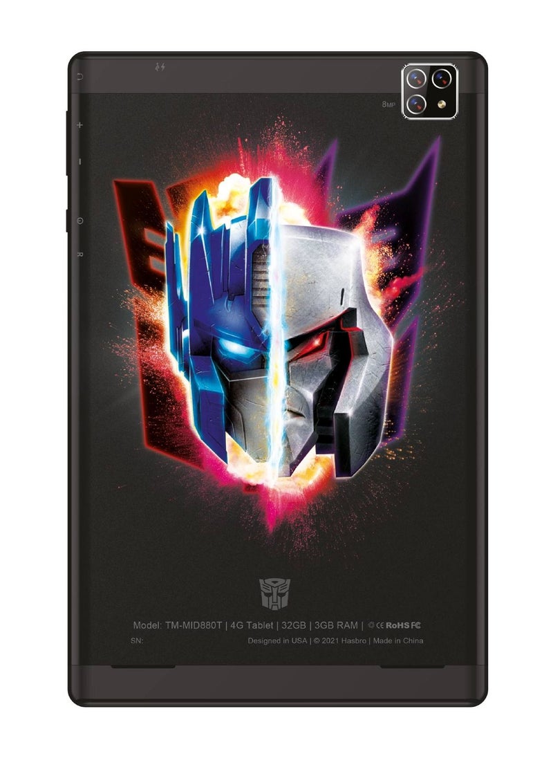TRANSFORMERS - Transformers 8" Calling Tablet with 32GB Internal Memory and 3GB RAM - Image 1