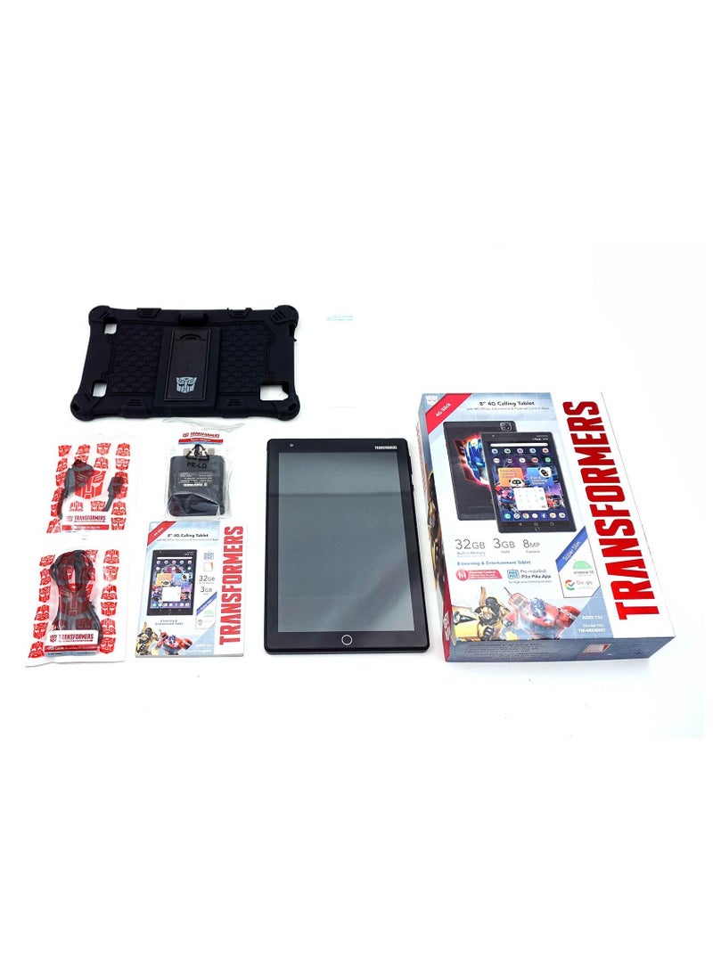 TRANSFORMERS - Transformers 8" Calling Tablet with 32GB Internal Memory and 3GB RAM - Image 1