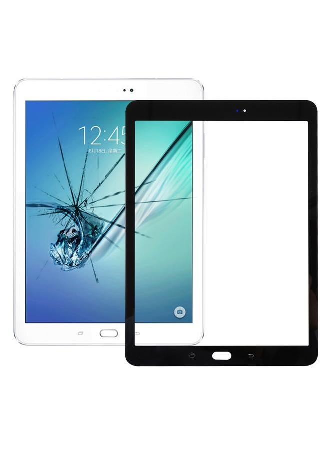 erorex For Galaxy Tab S2 9.7 / T810 / T813 / T815 / T820 / T825 Front Screen Outer Glass Lens (Black) - Image 1