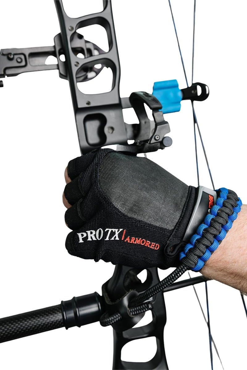 ShootingEdge ProTX | Kevlar Armored Hand Guard | Black | Left Bow Hand - Image 2