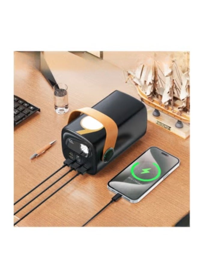 MOXOM MX-PB131 60000mAh Power Bank with LCD Display - Fast Charging - SCP 22.5W - PD 20W - 3 USB Ports and 2 PD Ports - Image 5