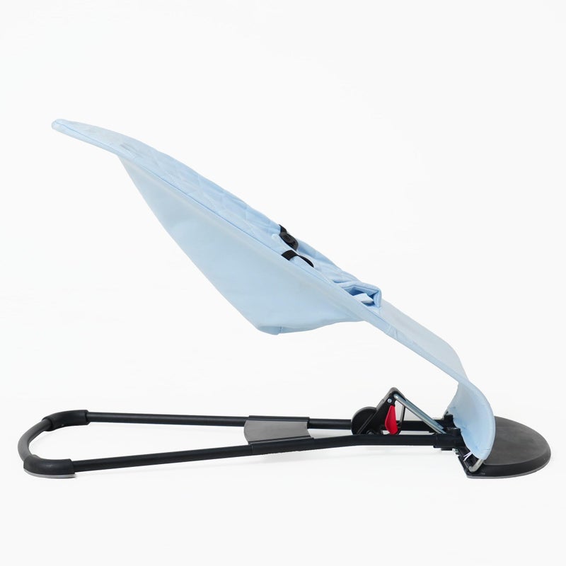 belltop مقعد قماش لكرسي الباونسير بيلتوب متوافق مع بايبي بيورن: ناعم وسعيد. غطاء لكرسي الباونسير (المقعد): مضاد للحساسية وقابل للتنفس. مقعد لكرسي الأطفال المتأرجح: مريح (أزرق فاتح) - Image 4