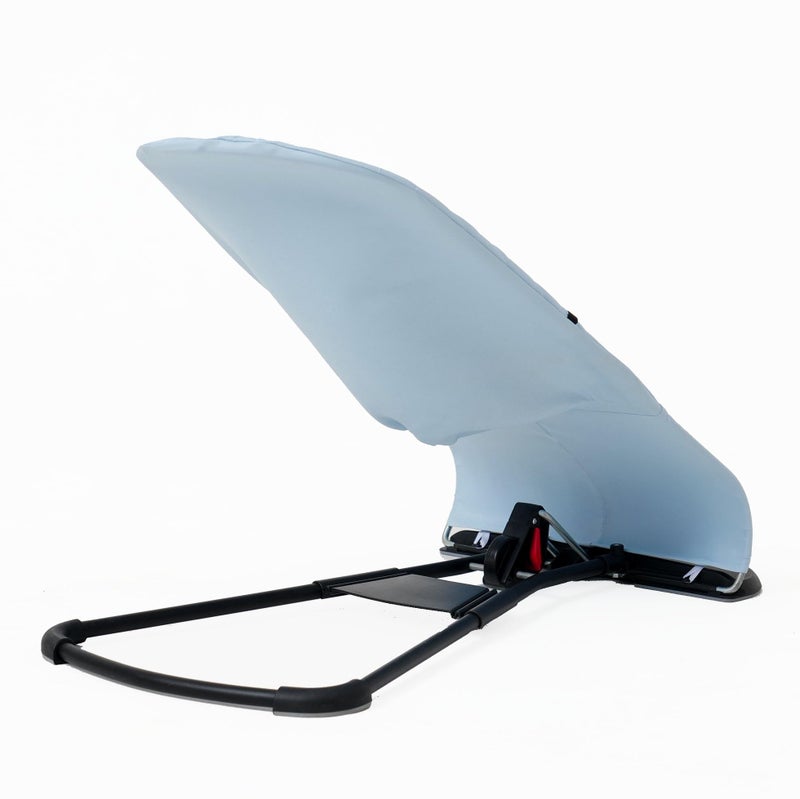 belltop مقعد قماش لكرسي الباونسير بيلتوب متوافق مع بايبي بيورن: ناعم وسعيد. غطاء لكرسي الباونسير (المقعد): مضاد للحساسية وقابل للتنفس. مقعد لكرسي الأطفال المتأرجح: مريح (أزرق فاتح) - Image 3