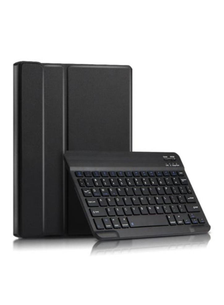 ACLIX New Bluetooth Keyboard Case For IPad 9th Generation 2021 8th Gen 7th Gen 10.2 Inch Detachable Wireless With Pencil Holder Stand Folio Cover Black - Image 2