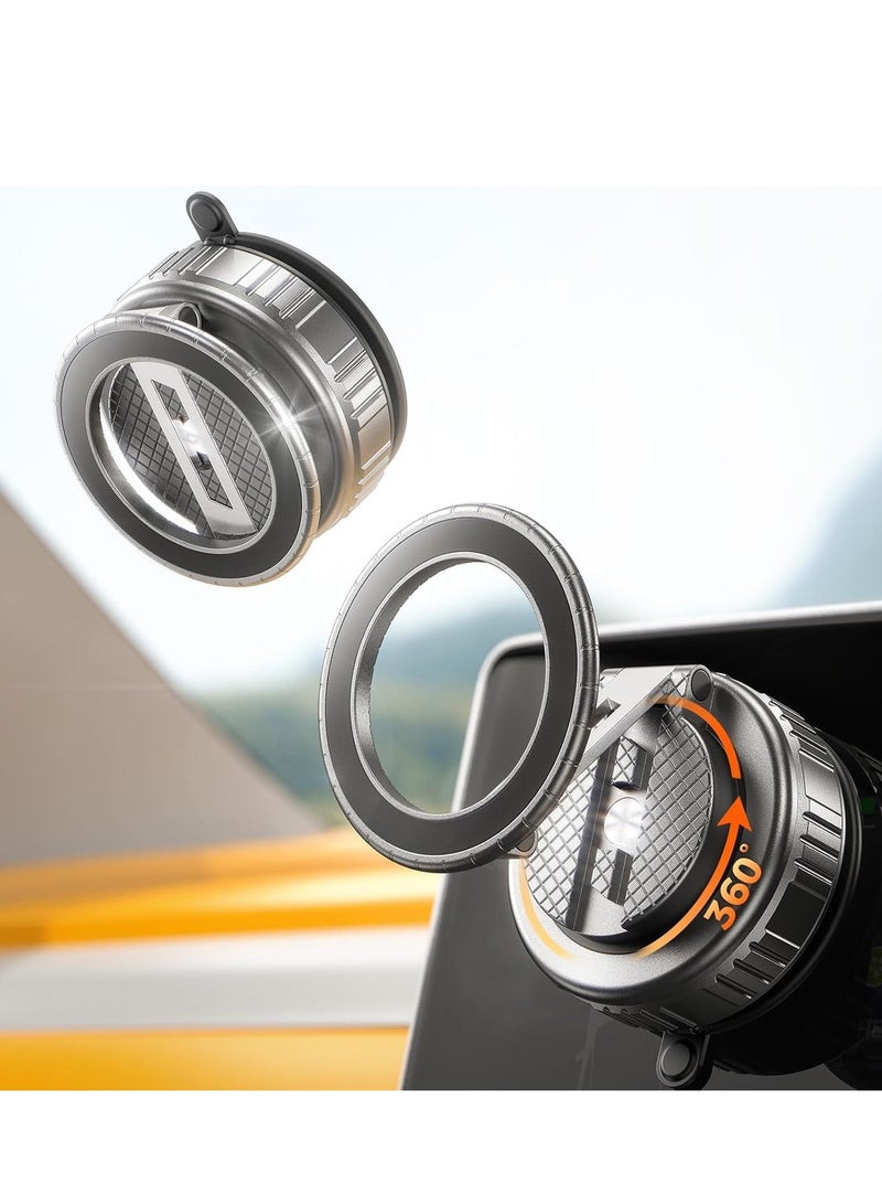 general 2026 Upgraded 360° Rotation Vacuum Magnetic Phone Holder Stand,for Magsafe Suction Cup Phone Mount [109+LBS Strongest Suction & Magnetic] Adjustable Swivel Lock, for Your Car/Gym/Mirror/Kitchen - Image 1