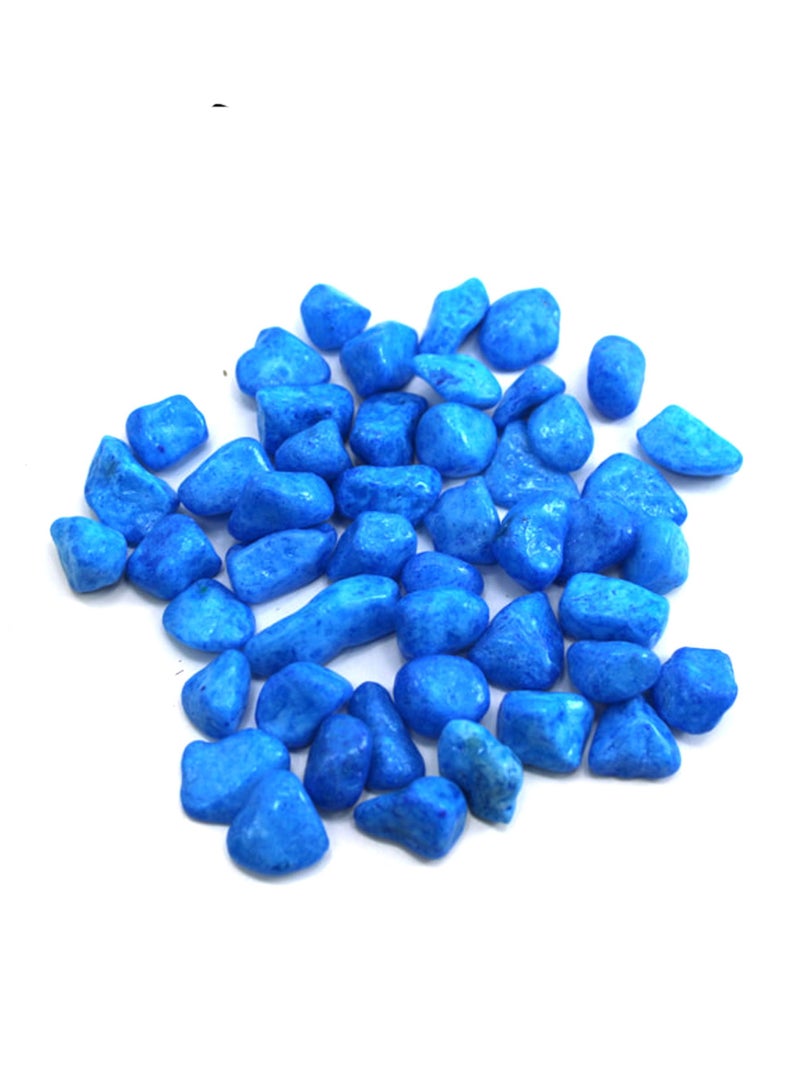 PARTY FUN Decorative Blue Stones - 300g in a Drum  - Image 1