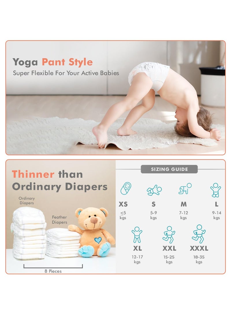 R for Rabbit Medium Size Premium Feather Diaper for Baby 7 to 12 kg 48 Pack Offer - Image 4