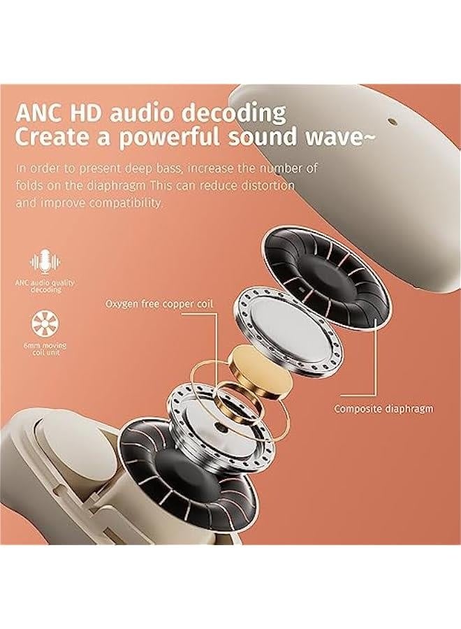 Sleep Earbuds for Side Sleepers, Sleep Invisible Ear Buds, Discreet Smallest Mini Micro Tiny Small Invisible Earbuds Wireless Bluetooth 5.3 for Sleeping on Side, Hidden Headphones for Work - Image 5