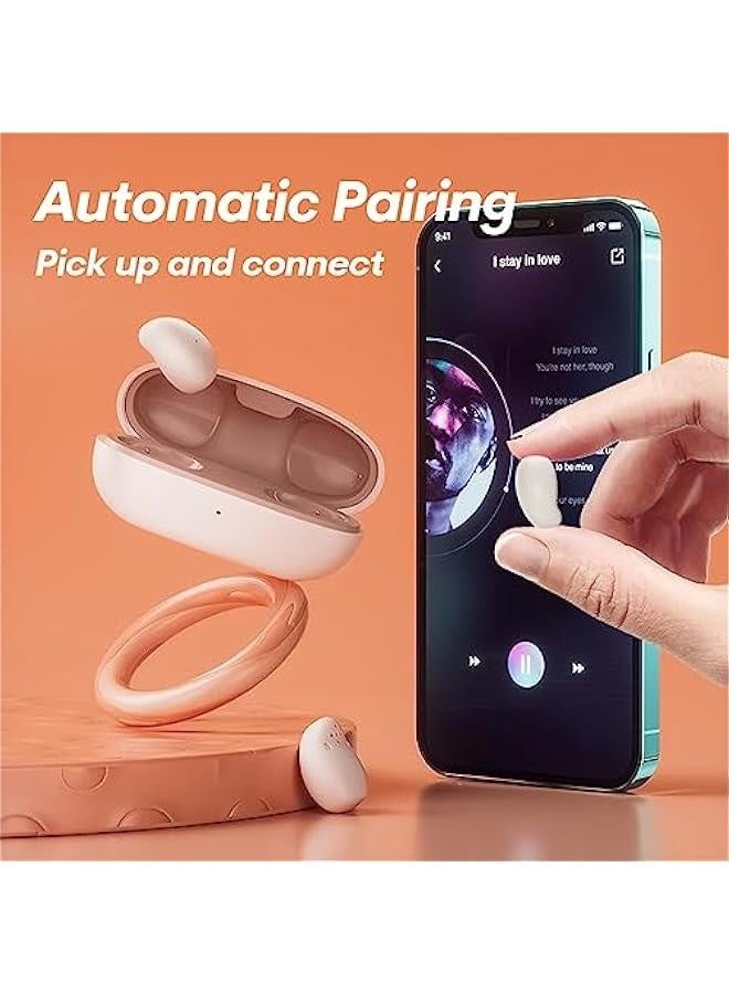 Sleep Earbuds for Side Sleepers, Sleep Invisible Ear Buds, Discreet Smallest Mini Micro Tiny Small Invisible Earbuds Wireless Bluetooth 5.3 for Sleeping on Side, Hidden Headphones for Work - Image 4