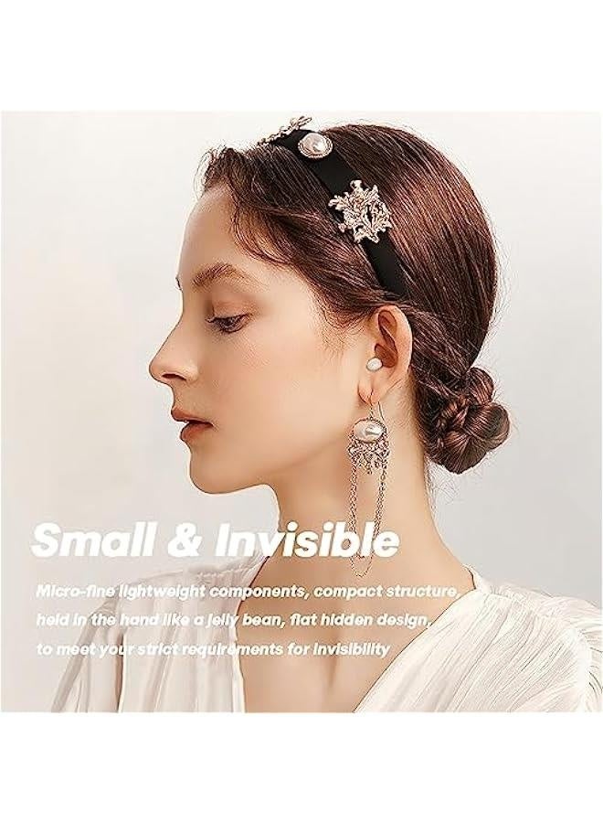Sleep Earbuds for Side Sleepers, Sleep Invisible Ear Buds, Discreet Smallest Mini Micro Tiny Small Invisible Earbuds Wireless Bluetooth 5.3 for Sleeping on Side, Hidden Headphones for Work - Image 3