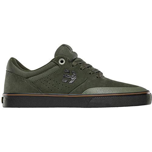 Etnies Men's Marana Vulc Shoes,10,Green/Black - Image 1