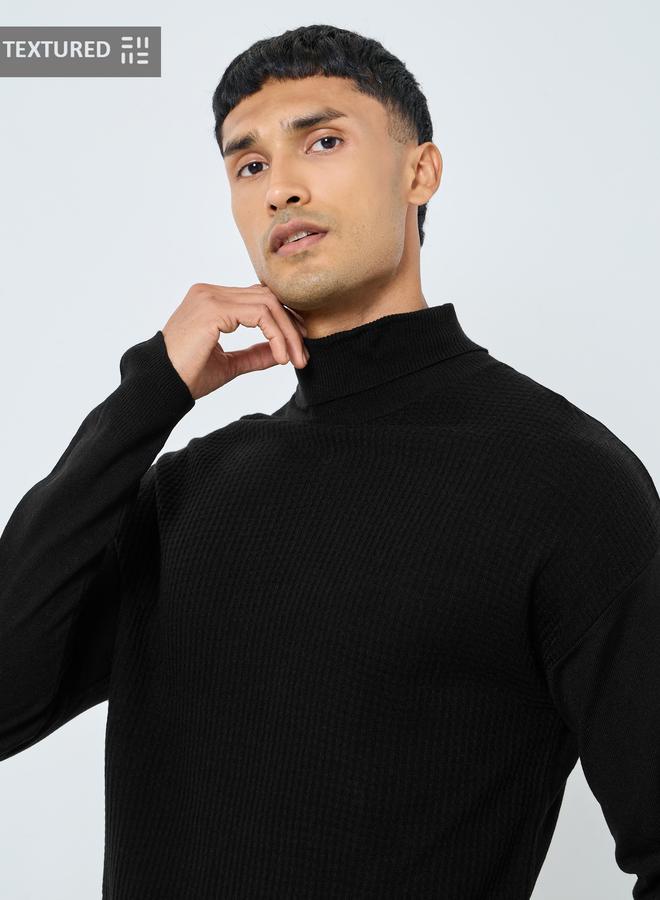 ستايلي سويتر برقبة عالية - Image 1