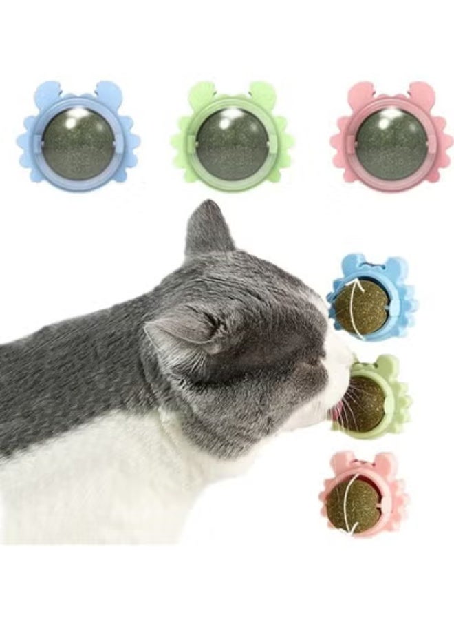 3 piece set of catnip chew toys, cat snacks - Image 1