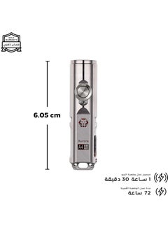 RovyVon A4 Titanium LED flashlight (650 lumens), front and side, 110 meters, 330 mA  - Image 3