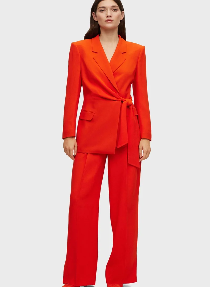 BOSS Tie Detail Blazer