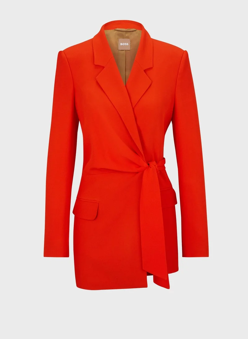 BOSS Tie Detail Blazer