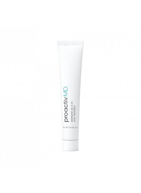 ProactivMD Oil Control Adapalene Gel Acne Treatment - Prescription Strength Retinoid For Face and Body Acne.1% Solution, 0.5 oz