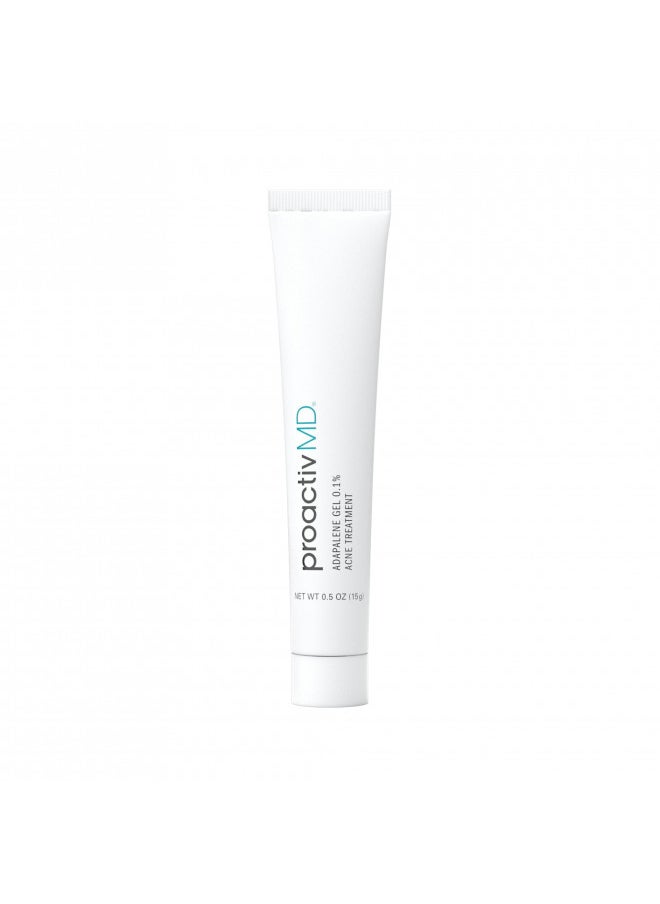 Proactiv - ProactivMD Oil Control Adapalene Gel Acne Treatment - Prescription Strength Retinoid For Face and Body Acne.1% Solution, 0.5 oz - Image 1
