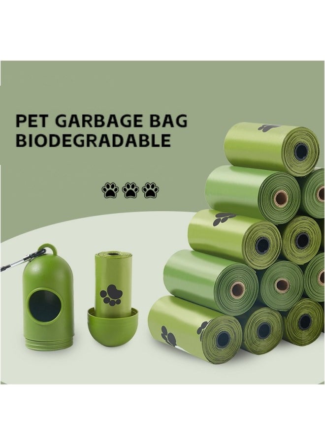 General Dog Poo Bags - 390 Counts Biodegradable Poop Waste Bag Refill Rolls for Dogs include 1 Adjustable Dispenser | Scented  - Image 2