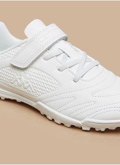 Kappa Boys' Textured Sports Shoes with Hook and Loop Closure  - Image 5