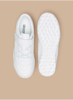 Kappa Boys' Textured Sports Shoes with Hook and Loop Closure  - Image 4
