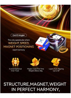 GANCUBE GAN 15 3x3 Magnetic Speedcube Maglev UV  - Image 3