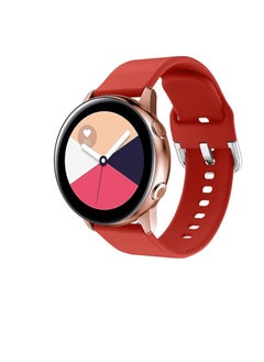 Generic Silicone Band 20MM Strap For Samsung Gear Sport/Watch 6/Watch 4/Watch 5/Watch 5 Pro /S2 classic/active 2 40mm 44mm/Amazfit GTS 3/ GTS 4/4 Mini/Bip 3/3Pro/GTS 2/2 mini/GTS 2e/Bip U/Upro  - Image 1