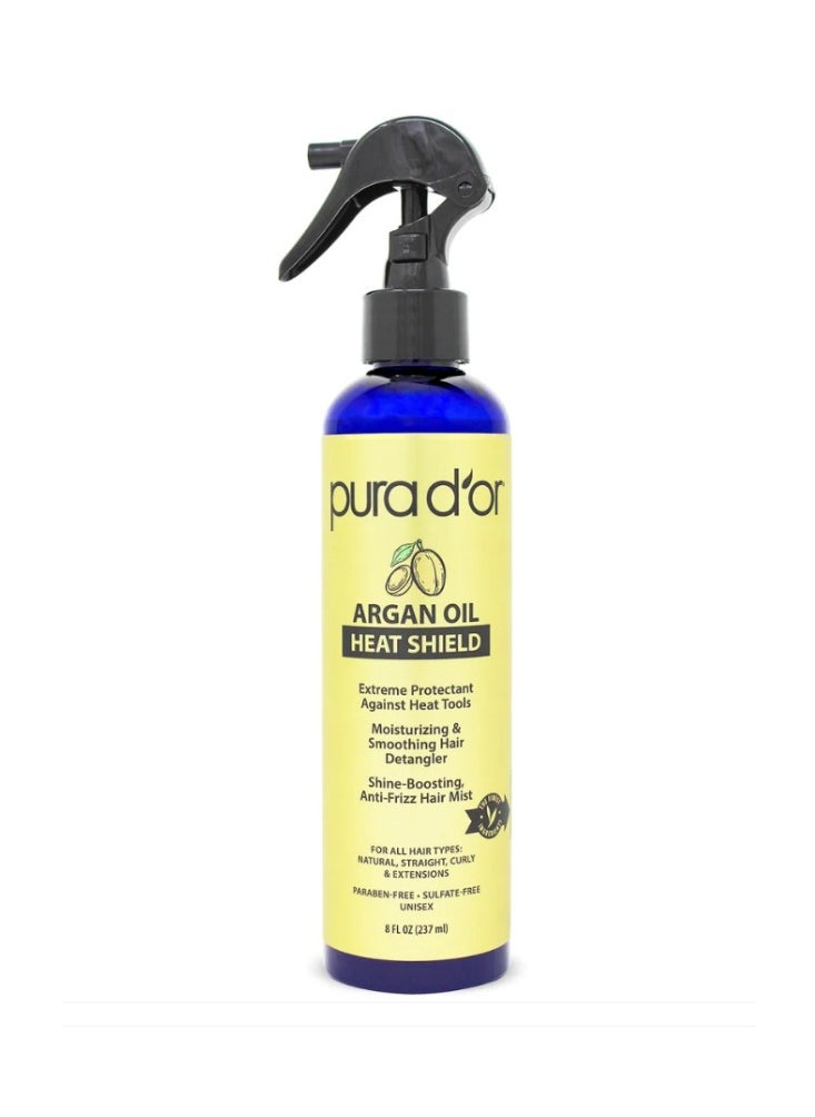 Pura d'or - Pura d'Or - Argan Oil Heat Shield Spray - 237 ml - Image 1
