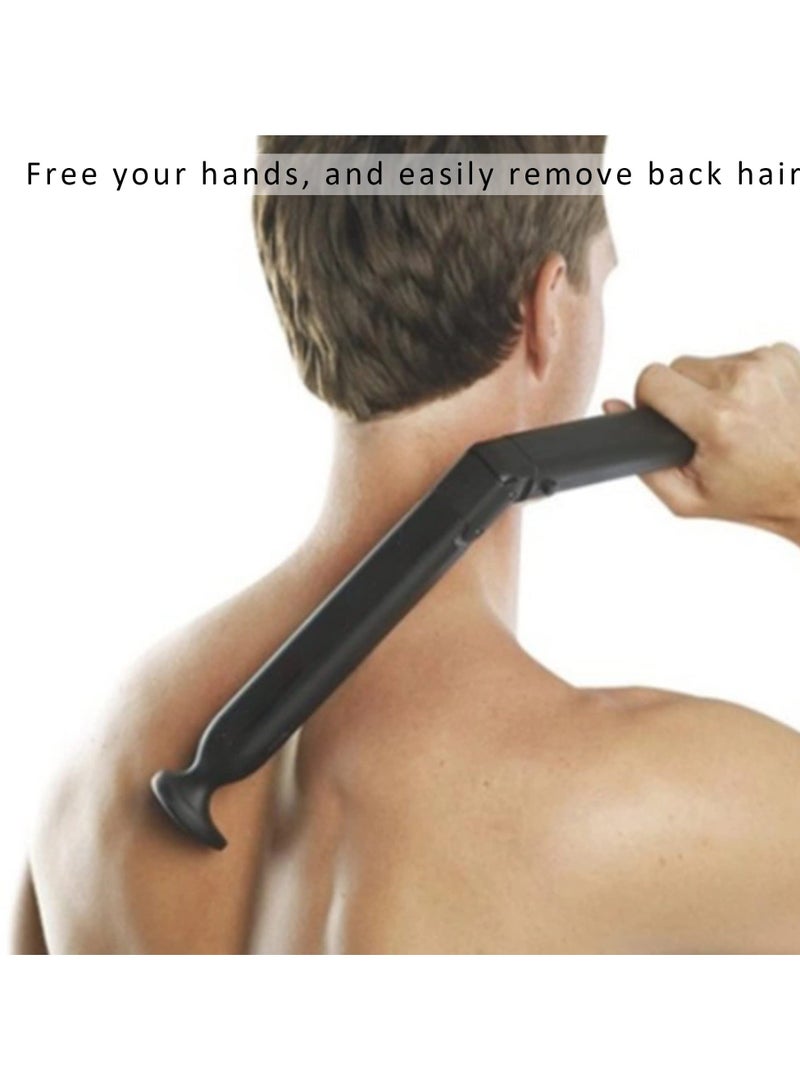 Back Shaver, Professional DIY Electric Body Shaver for Men Portable Handheld Body Grooming Safety Razor Pain-Free Back Hair Removal - Image 3