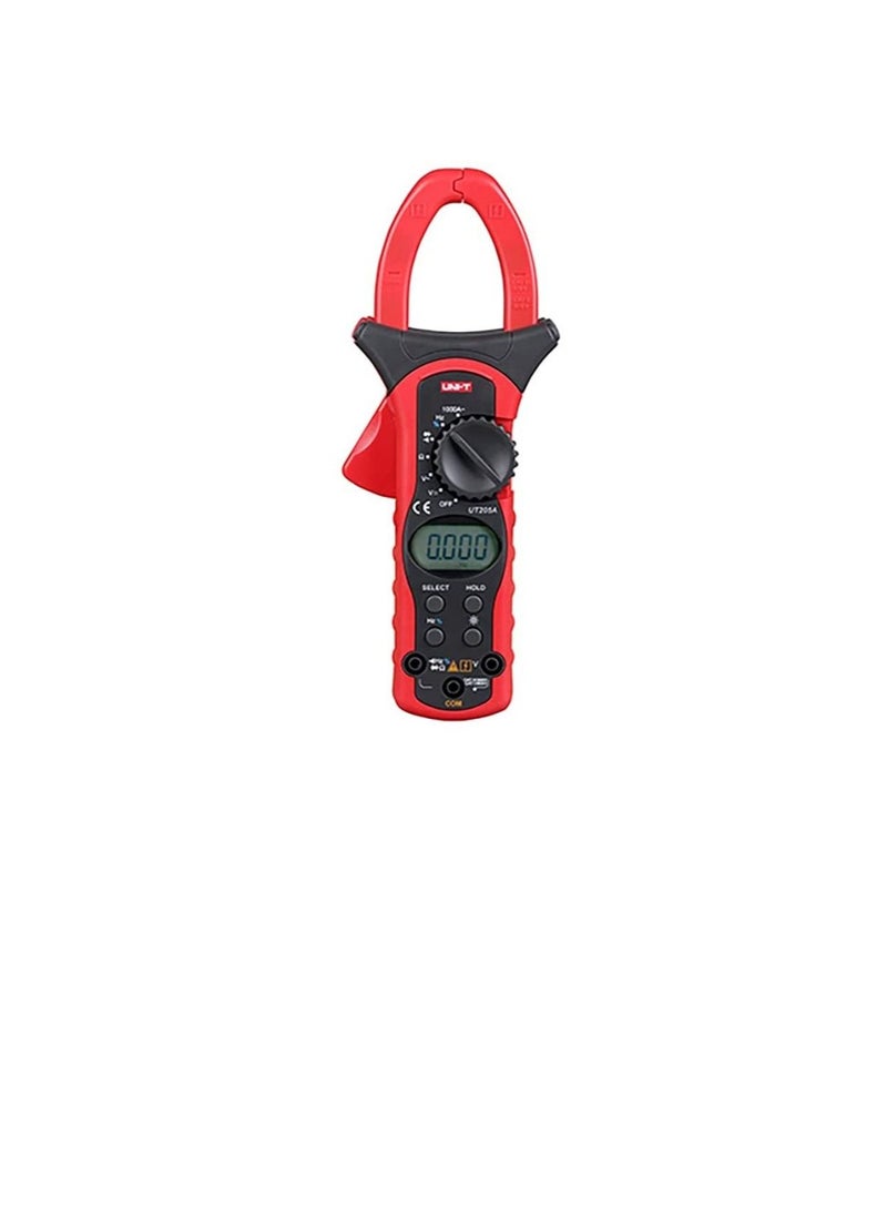 UNI-T UNI-T UT205A Auto Range 1000A Digital Clamp Meters Multimeters Voltmeter with LCD Backlight LCD Electrical Multimeter  - Image 2