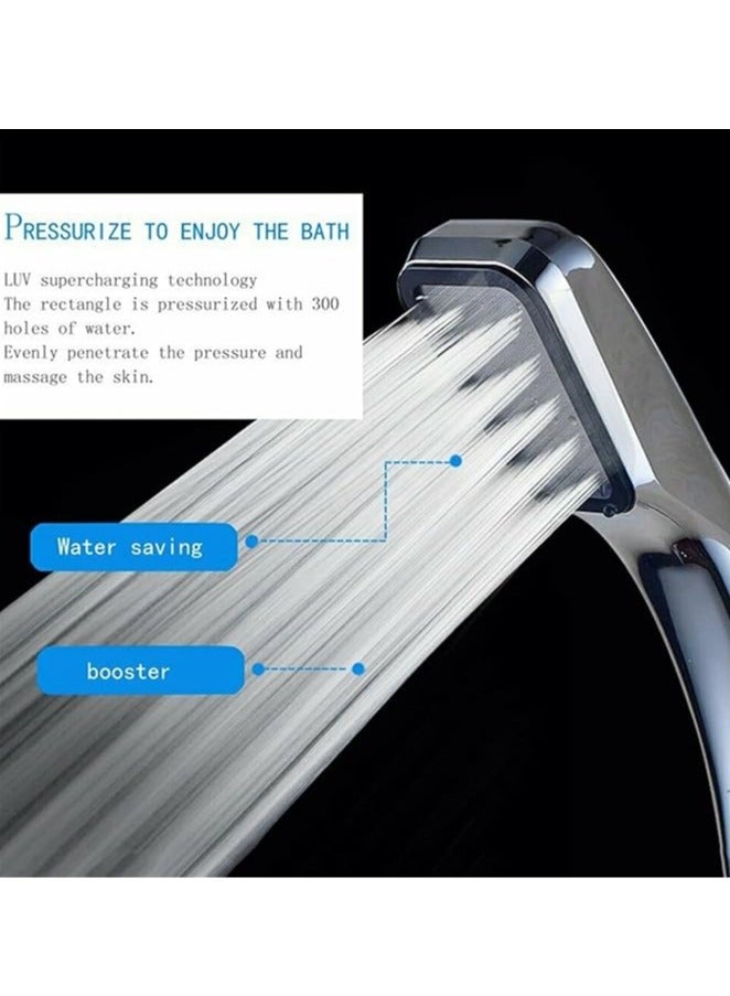 general Pressurized shower shower head, pressurized rain showerhead, hand-held flower sunning head, bathing shower head, bathing shower head - Image 5