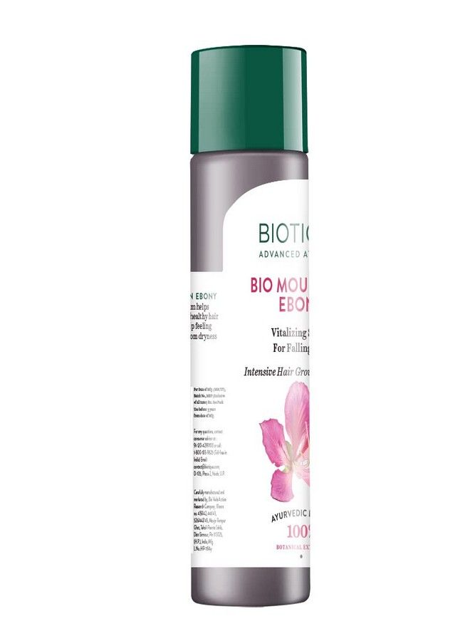 Biotique Biotique Bio Mountain Ebony Vitalizing Serum For Falling Hair Intensive Hair Growth Treatment, 120ML  - Image 2