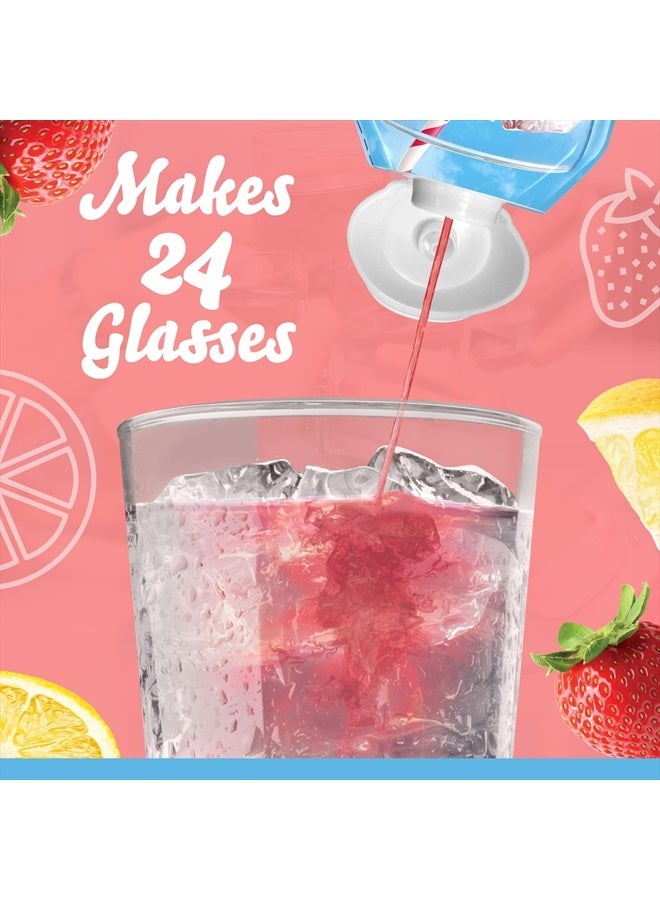 Crystal Light مشروب سائل بنكهة الفراولة والليمون، 1.62 أونصة سائلة زجاجة - Image 4